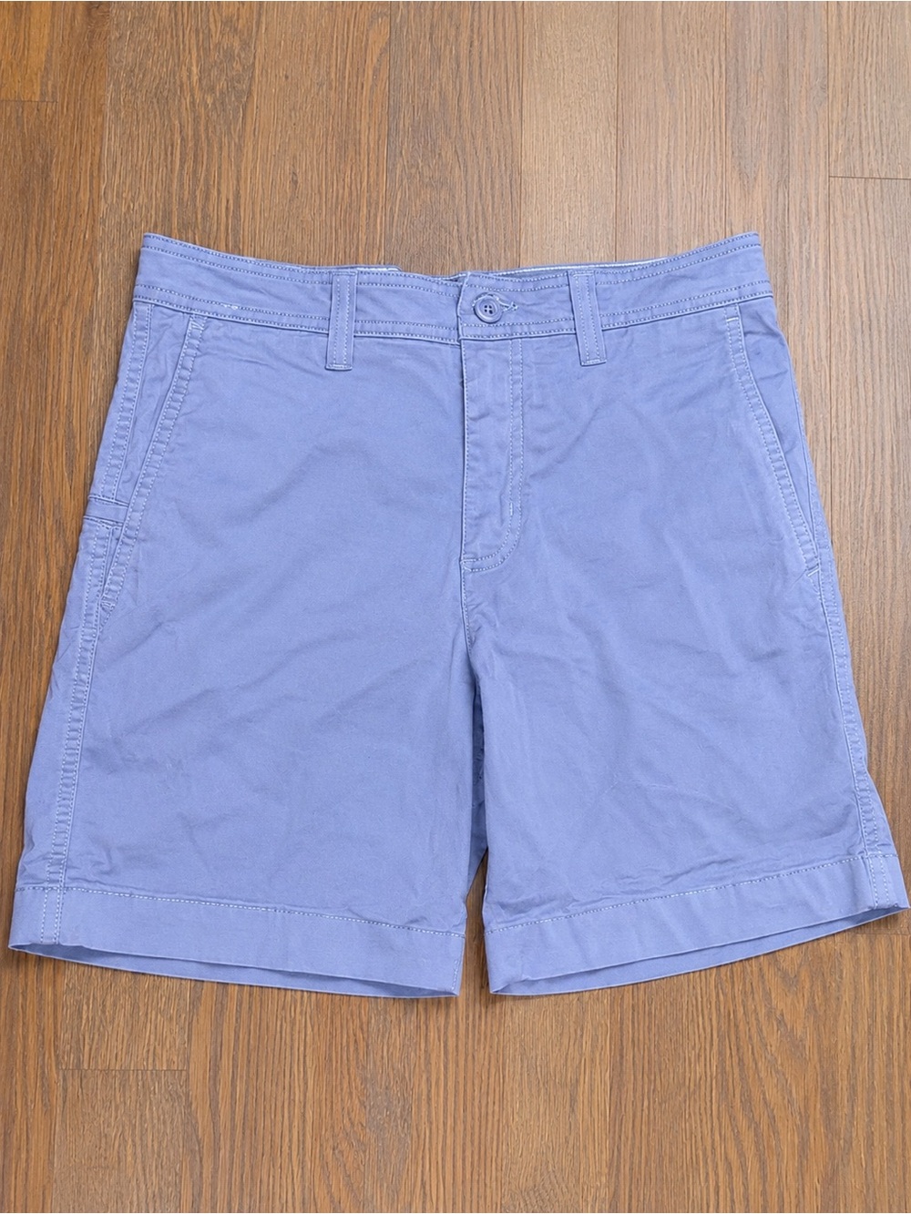 Roundtree & Yorke Men’s Shorts Size 30 Casual Chino Flat Front Cotton Stretch